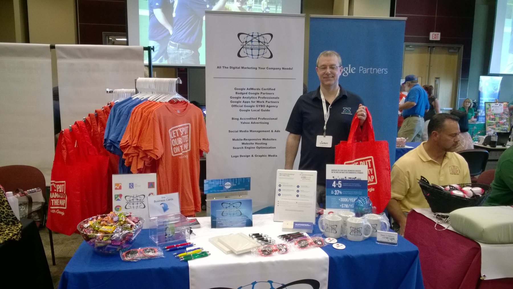 James Clemens at the Let's Put Panama City on the Map with Google event